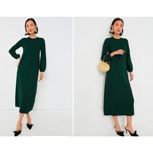 Elegant Green Midi Dress
